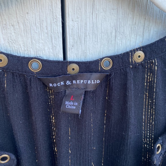 Rock and Republic Sheer Blouse - Picture 3 of 5